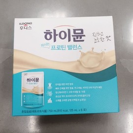 Ildong Foodis Hymune Protein Balance 125ml x 6 packets / 일동후디스 하이뮨 프로틴 밸런스 125ml x 6포