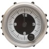 Faria Boat Analog Clock Gauge CL1051A | 2 Inch Silver