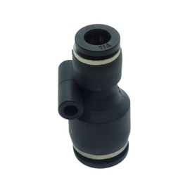 CDQBWKJGFJ 1 Piece Fuel Line Connector Hose Reducer Union Quick Connect for 3/8 OD to 1/4 OD Nylon Tubing