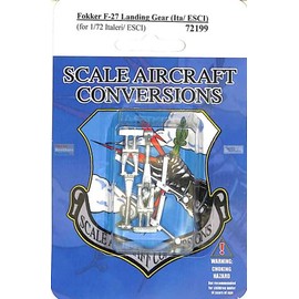Scale Aircraft Conversions Sprue Brothers 1:72 - Fokker F-27 Landing Gear (ITA/ESC kit), SAC72199