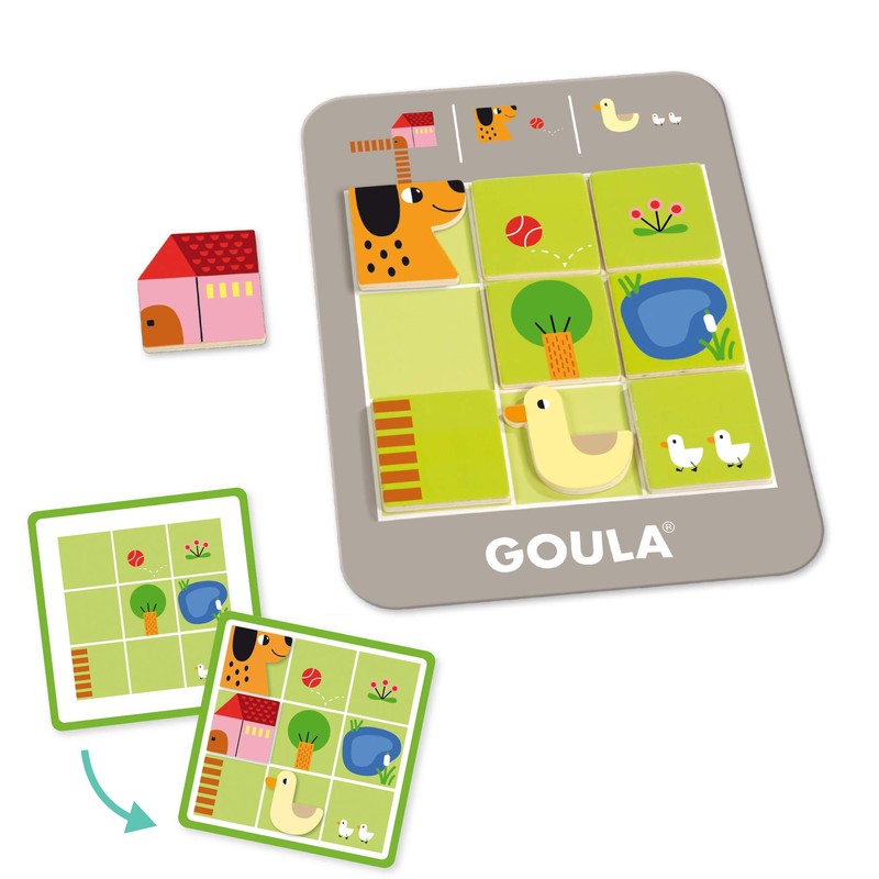 Dujardin 53168 Goula Logic Farm, Multi-Colour