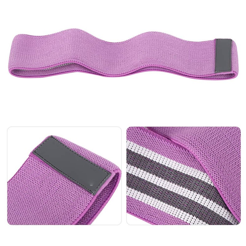 3 Pcs Fabric Resistance Bands for Working Out, Booty Bands