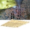 10pcs 8mm Carbide Hex Shank Triangle Spear Head Drill Bits