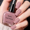 Major Dijit Matte Rosy Brown Nail Polish, Velvet Flat Finish,