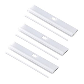20 Pack Vertical Blind Hangers – 127mm (5 Inch) White Replacement Louvre Slat Clips – Adjustable DIY Blind Accessories