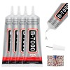 Pegamento Líquido LEDUO color plateado - 8 packs de 8