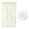 1 Acrylic Patchwork Ruler And 1 Portable Tape Measure, Measuring