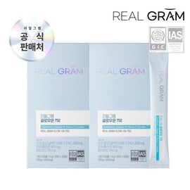 Realgram [리얼그램] (2개월분) 글로우온 750 4g x 30포 2박스 [Realgram] (2-Month Supply) Glow-On 750 4g x 30 Sticks 2 Boxes