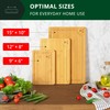 ROYAL CRAFT WOOD Cutting Boards for Kitchen - Bamboo Cutting