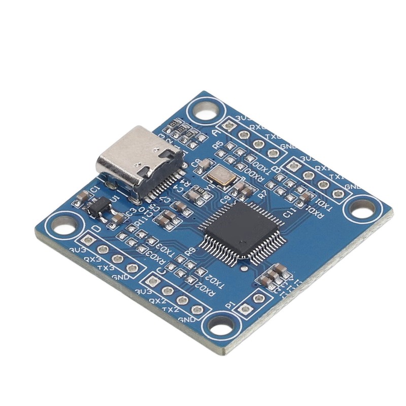 USB to 4 Way TTL Module CH9344 12Mbps Baud Rate