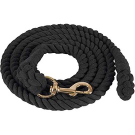 Mustang Basic Cotton Lead Rope Black
