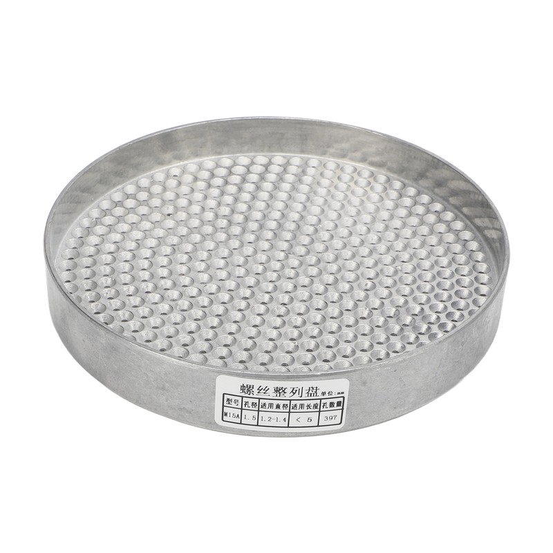 Screw Tray Slotted Tool Storage Holder 397 Holes Zinc Alloy