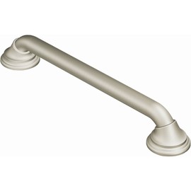 Moen R8736D3GBN 36-Inch Designer Bathroom Grab Bar, Brushed Nickel