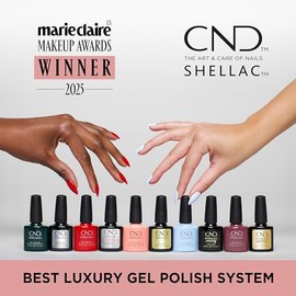 Shellac Nail Color - Untitled Bronze by CND for Women - 0.25 oz Nail Polish