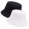 XYIYI 2 Pack Black White Unisex Bucket Hat for Women