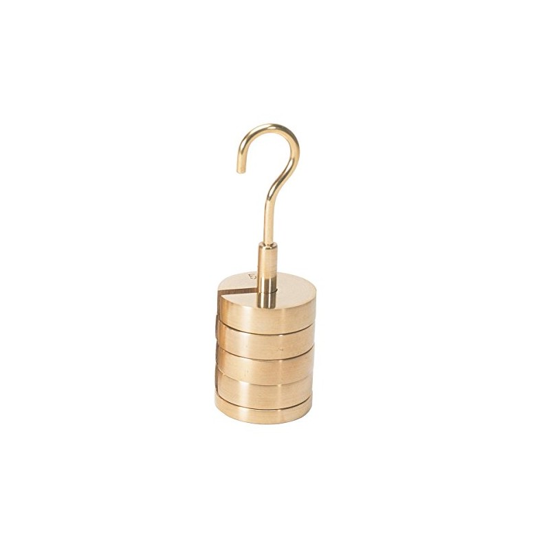 3B Scientific U30033 Slotted Weight Set, 5 x 50 g