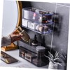 Ciieeo Bathroom Wall Mounted Cosmetic Storage Box Nail Organizer for