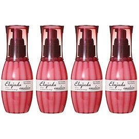 Milbon Mirbon Deese Elujuda Emulsion, 4.2 oz (120 g) (For Thin Hair) [Set of 4]