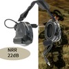 Tactical Headset with Noise Reduction/Communication Function+U94 PTT Gel Earpad Neckband