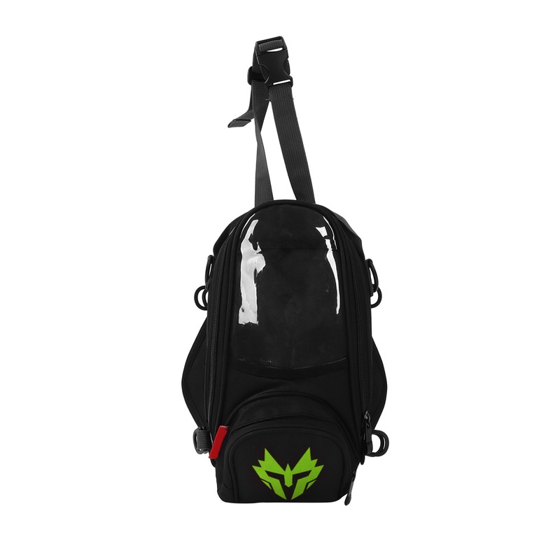 Motorcycle Fuel Tank Bag Touch Screen Function Adjustable Strap Waterproof