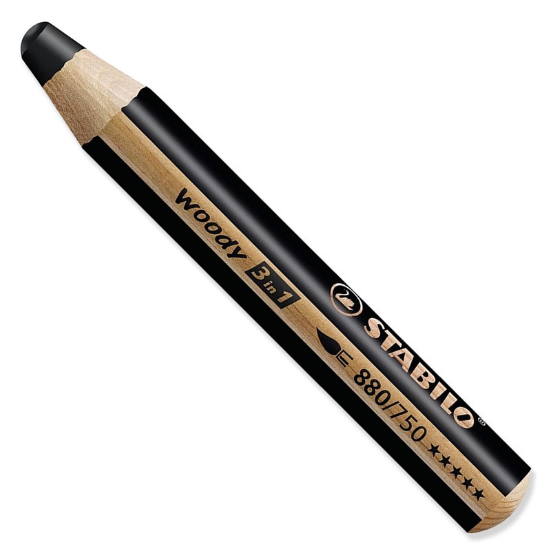 STABILO Multi-talented Pencil woody 3-in-1 - Warm Neutral Box of