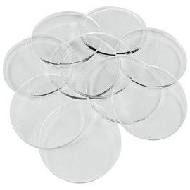 LITKO 3mm Clear Miniature Bases, Circular 50mm (10)