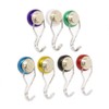 first4magnets™ White Swivel Hook for Holding Rope, Wires and Clothing