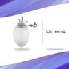 AMZ Wound Drainage Bulb 100 ML. Oval Shape Silicone Bulb