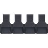 4Pcs Wheel Stoppers U Shaped Wheels Caster Cups Accessory for