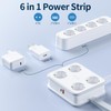 4-Way Power Strip USB C 45 W NTONPOWER 2500 W