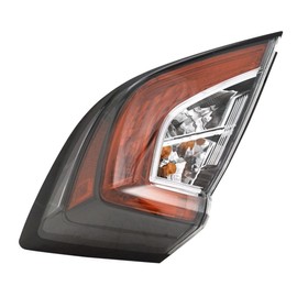 VIOJI Right Passenger Side Red Clear Lens with Bulb Brake Stop Reverse Assembly Lamp Replacement Turn Signal Tail Light Taillight for Honda for Civic Type R Limited Edition 2021