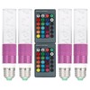 3W RGB LED Light Bulb Lamp with Remote Control for