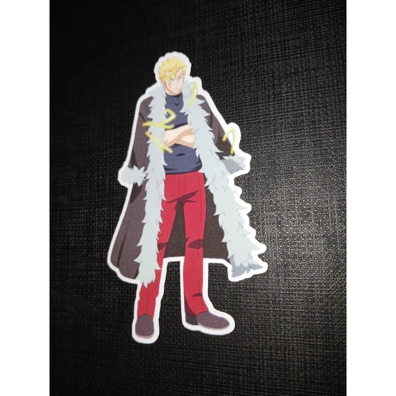 Laxus Dreyar from Fairy Tail Glossy Sticker Anime Waterproof!