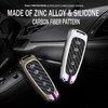 HIBEYO Key Fob Cover for Ford Edge Escape Focus C