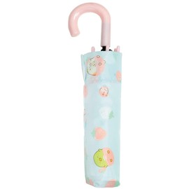 J's Planning Sumikko Gurashi Folding Umbrella, 20.9 inches (53 cm), Mint, 111505, Sumikko, Folding, Includes Safety Wheel