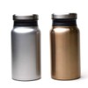maebata 51619 Lux Pair Thermos Bottle (Silver & Bronze) 13.5