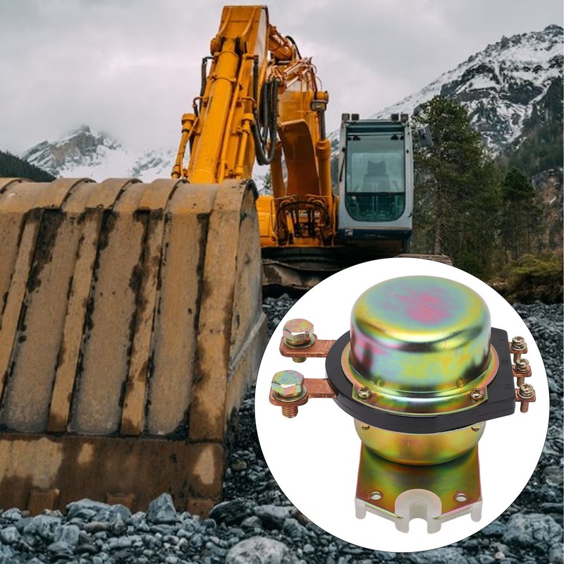 Excavator Main Switch High Hardness Alloy Steel Copper Terminal Stable
