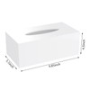 5mm Thicker Acrylic Tissue Box Cover, PITBVO Rectangular Tissue Box