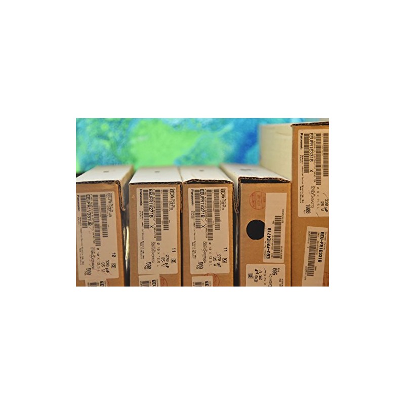 6pcs Panasonic FM Series Electrolytic Capacitors - 25V 47~2700uf Ultra