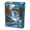 Cobble Hill 500 Piece Puzzle - Mountain Pass - Sample