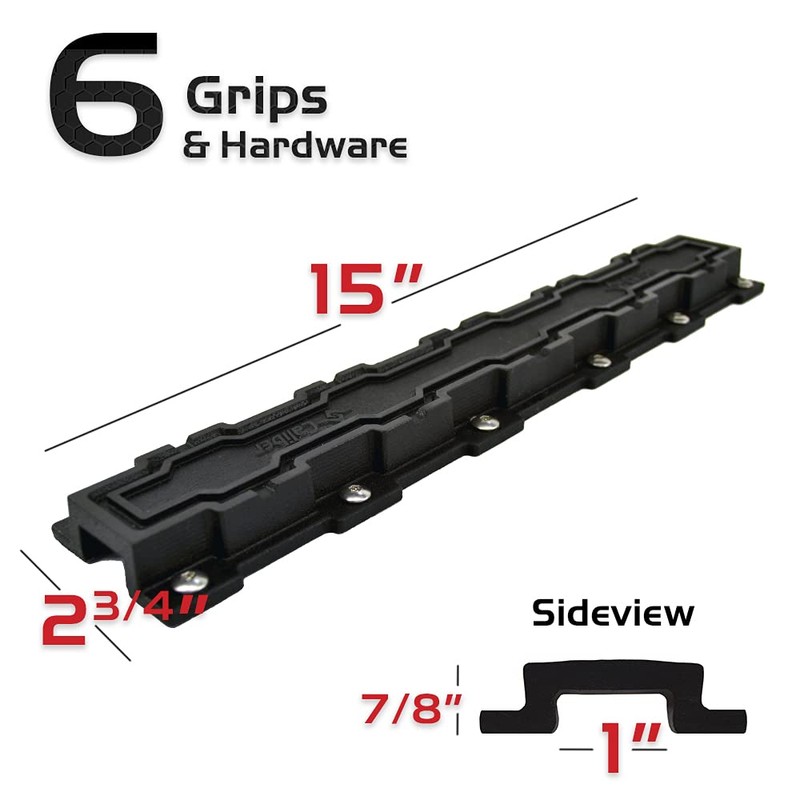 Caliber Grips 13200, Snowmobile Trailer Traction 6-pc Kit