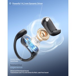 ZVGV 4-in-1 AI Translation Earbuds Real time 144 Languages & Accents,audifonos traductores inglés español Open Ear Wireless Earbuds Bluetooth.Compatible iOS & Android.Travel Business Learning.