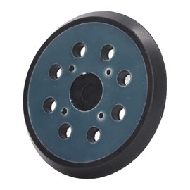 125mm Polisher Backing Plate with 8 Vacuum Holes - Polyurethane & Vulcanized for Smooth Sanding & Control