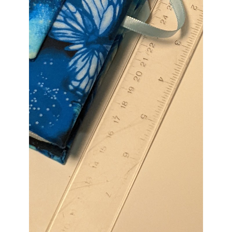 Timeless Treasures Blue Butterfly Photo Album - Holds 100 4