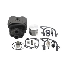 hauertzx 50mm Cylinder Piston Gaskets Kit Compatible for Stihl TS410 TS420 TS 410 420 Replace #4238 020 1202