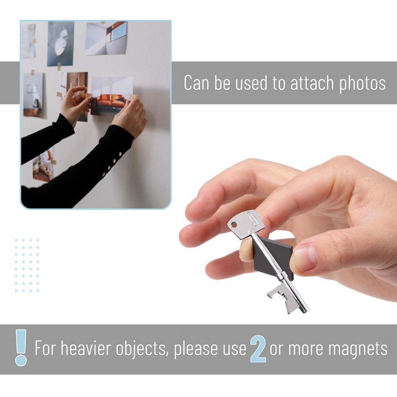 Mr. Pen- Self Adhesive Magnet Squares, 120 Pcs, Small Square