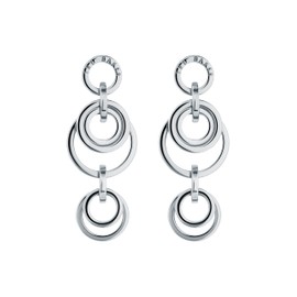 Ted Baker Huliet Multi Hoop Drop Earrings For Women (Silver)