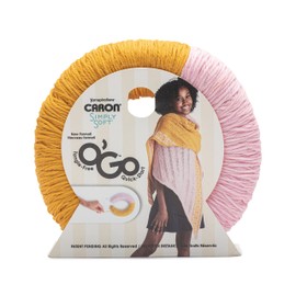 Caron Simply Soft O'Go 141g - Soft Pink - Gold