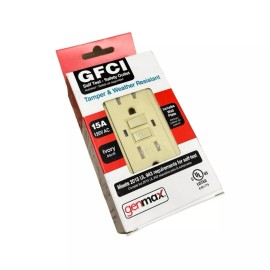 Genmax TRWR15VST GFCI Tamper & Weather Resistant Receptacle **SALE**