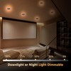 CycevSun 6 Pack 8 Inch LED Recessed Lights with Night